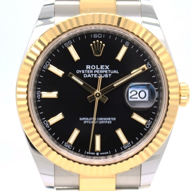 ROLEX(ロレックス)のロレックス ROLEX デイトジャスト41　ランダムシリアル 腕時計 【中古】 メンズの時計(腕時計(アナログ))の商品写真