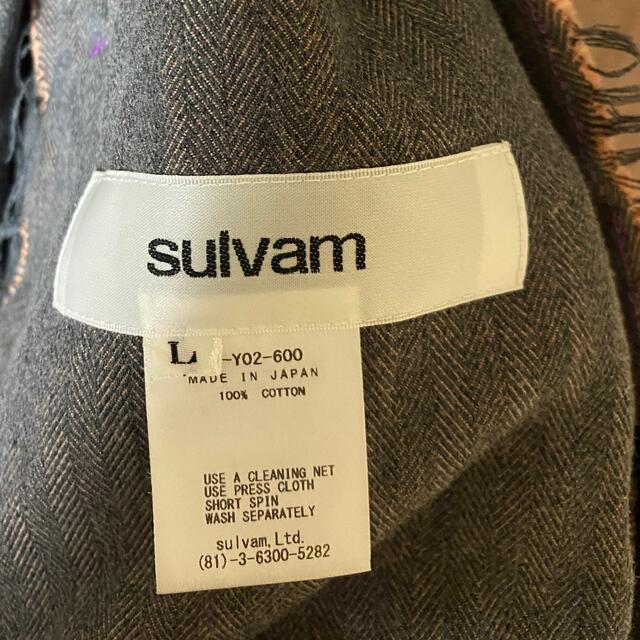 sulvam 19ss ドリズラージャケット