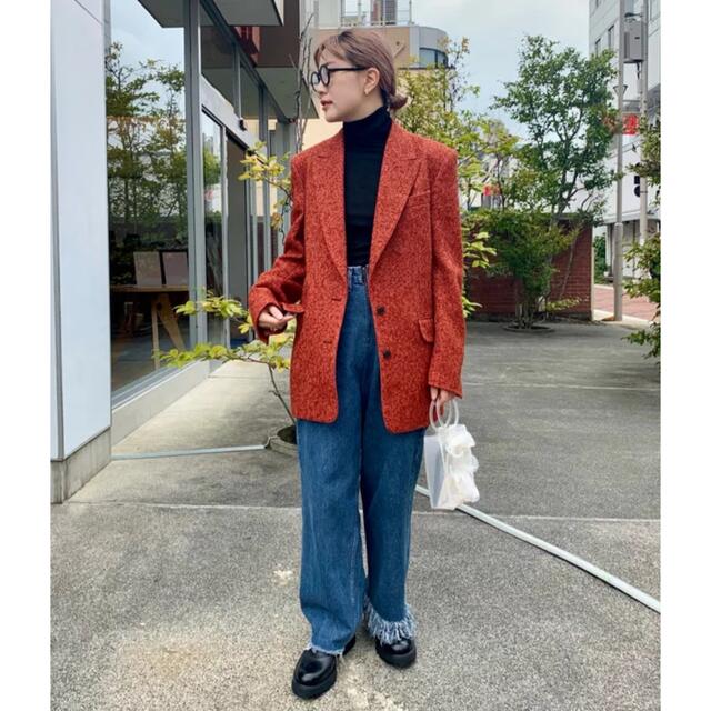 BEAUTY&YOUTH UNITED ARROWS(ビューティアンドユースユナイテッドアローズ)の77circa circa make fringe denim pants レディースのパンツ(デニム/ジーンズ)の商品写真