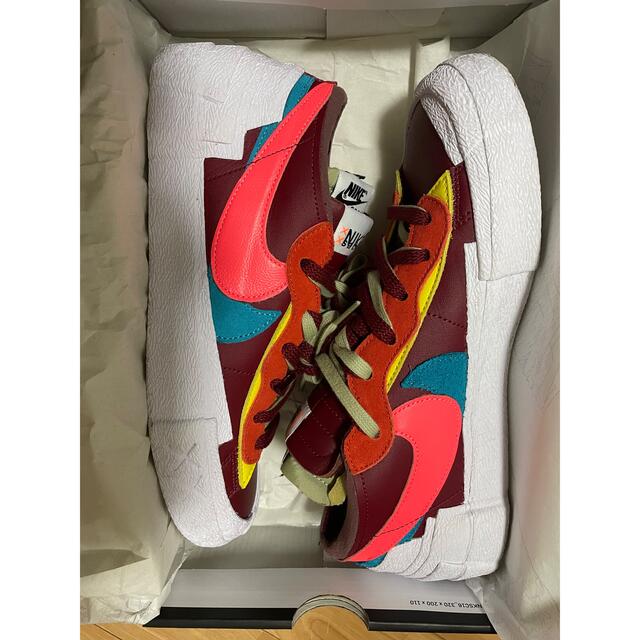 Nike Blazer Low x Sacai x Kaws Team Red - スニーカー