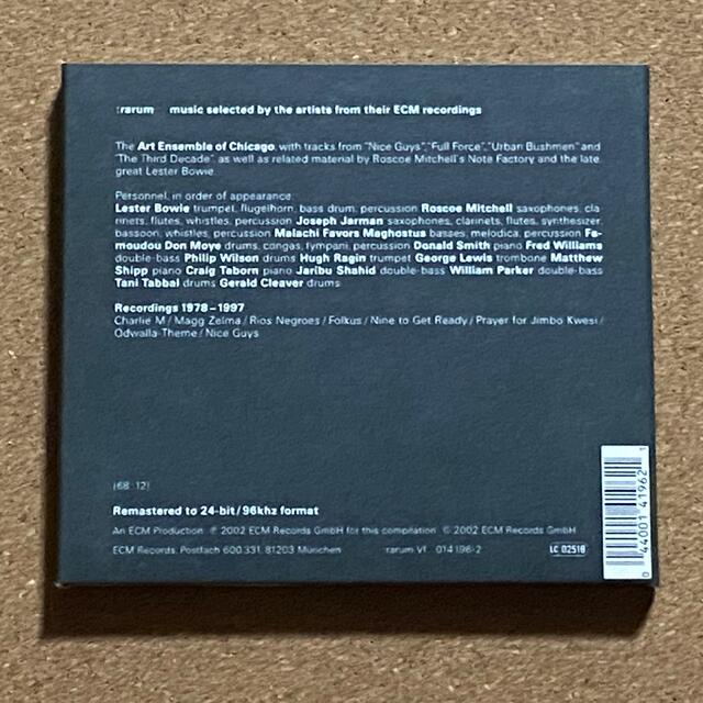 CD Art ensemble of chicago ECM rarum エンタメ/ホビーのCD(ジャズ)の商品写真