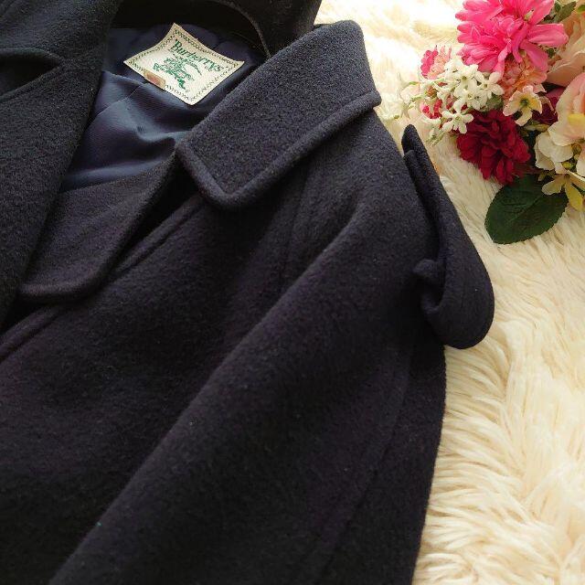 BURBERRY - バーバリー ピーコート L 紺 ネイビー 金ボタン BURBERRY - バーバリー ピーコート L 紺 ネイビー 金ボタン
