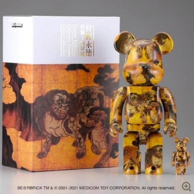 be@rbrick 狩野永徳 エンタメ/ホビーのフィギュア(その他)の商品写真