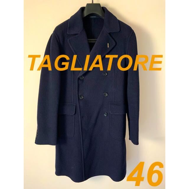 イタリア製 TAGLIATORE  タリアトーレ ダブルチェスターコート 46