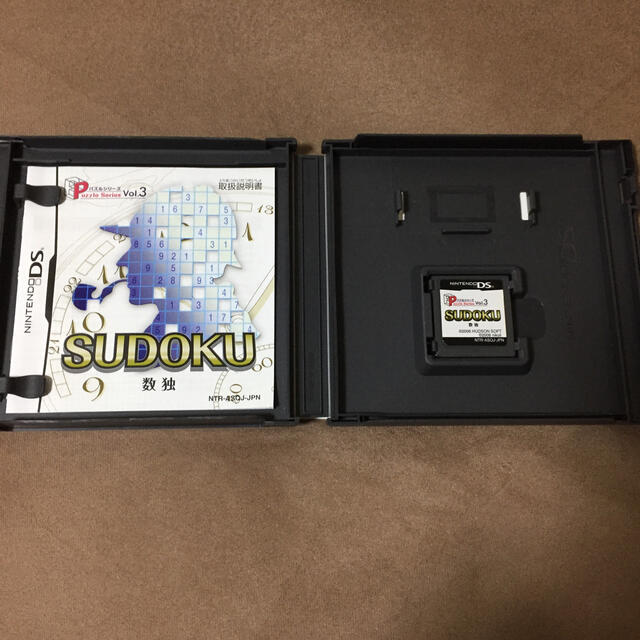 ニンテンドーDS(ニンテンドーDS)のパズルシリーズVol.3 SUDOKU 数独 DS エンタメ/ホビーのゲームソフト/ゲーム機本体(携帯用ゲームソフト)の商品写真