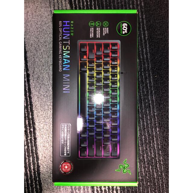 美品 Razer hantuman mini 日本語表記 キーボード 60%