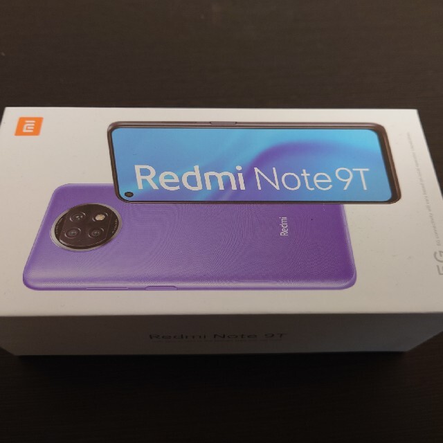 ANDROID(アンドロイド)の【新品】Xiaomi Redmi Note 9T 5G 4GB RAM64GB スマホ/家電/カメラのスマートフォン/携帯電話(スマートフォン本体)の商品写真