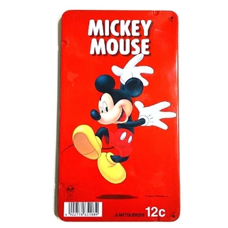 ディズニー(Disney)のミッキーの色鉛筆 12色(色鉛筆)