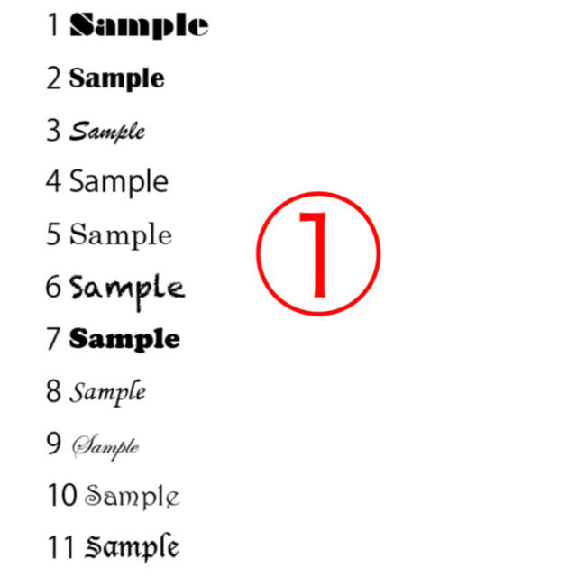 ［オーダーメイド］カッティングステッカー 切文字 ネーム イラスト ロゴ　etc その他のその他(オーダーメイド)の商品写真