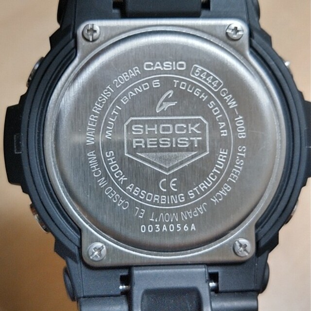 G-SHOCK(ジーショック)のG-SHOCK ジーショック 電波ソーラー G GAW-100B メンズの時計(腕時計(アナログ))の商品写真