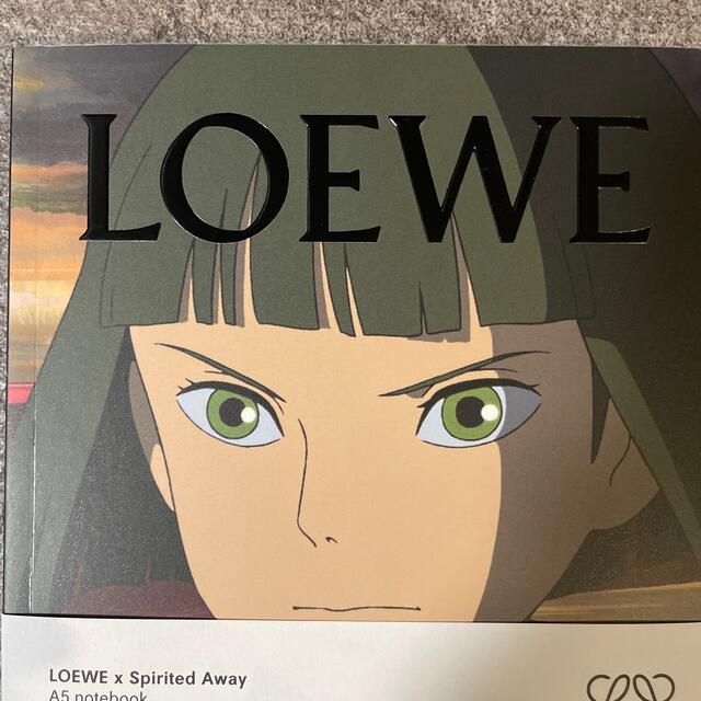 LOEWE(ロエベ)の LOEWEロエベ　千と千尋の神隠し ハク ノベルティ ノート エンタメ/ホビーのコレクション(ノベルティグッズ)の商品写真