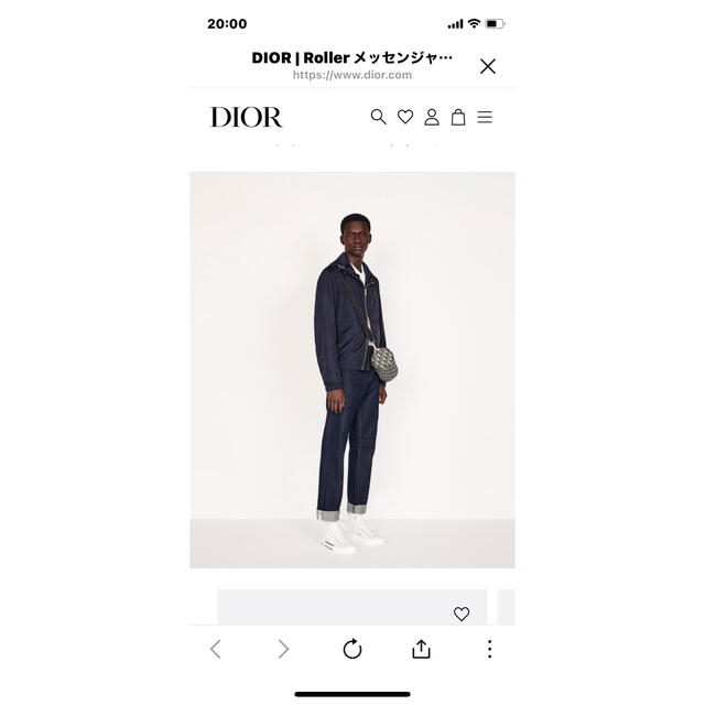 Dior(ディオール)のDIOR ローラーメッセンジャーバック メンズのバッグ(ショルダーバッグ)の商品写真