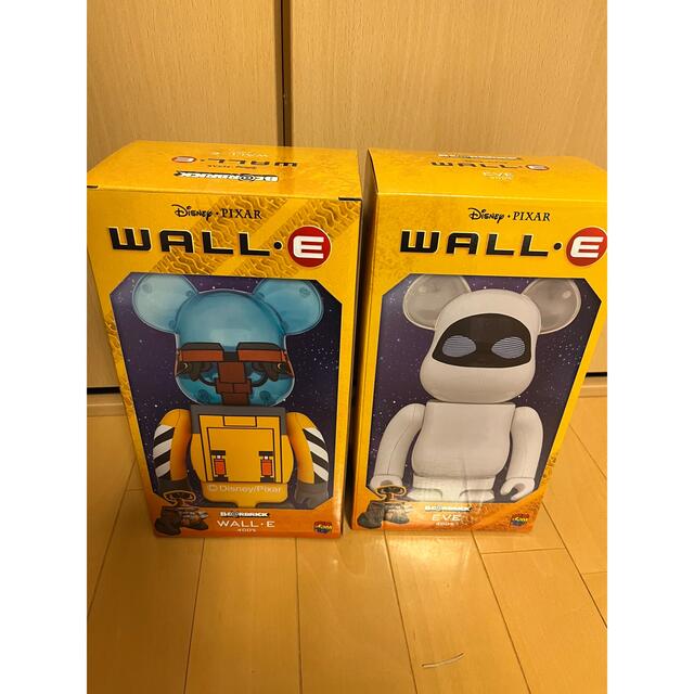 BE@RBRICK WALL・E 400％BE@RBRICK EVE 400のサムネイル