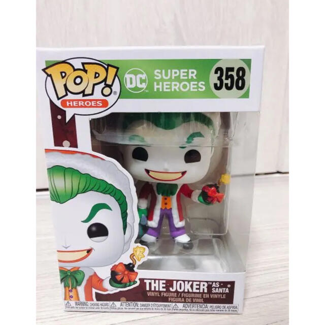 DC(ディーシー)のUSA限定　FUNKO POP ジョーカー　THE JOKER AS SANTA エンタメ/ホビーのフィギュア(アメコミ)の商品写真