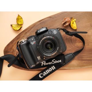 キヤノン(Canon)の【デジカメ】Canon Powershot S5 IS ネオ一眼　光学12倍(デジタル一眼)