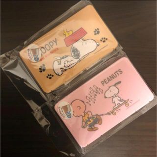 スヌーピー(SNOOPY)のスヌーピープラマルチケース2個セット(キャラクターグッズ)