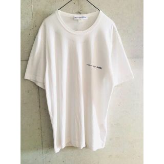 コムデギャルソン(COMME des GARCONS)のセット割【希少★メンズL】コムデギャルソンシャツ ロゴ ホワイト Tシャツ(Tシャツ/カットソー(半袖/袖なし))