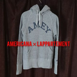 アメリカーナ(AMERICANA)のAMERICANA × Lappartement スウェットパーカー(パーカー)