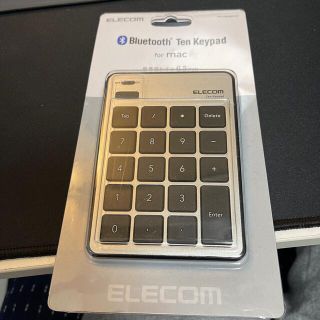 エレコム(ELECOM)のエレコム テンキー Bluetooth 超薄型 Mac向け アイソレーション設計(PC周辺機器)