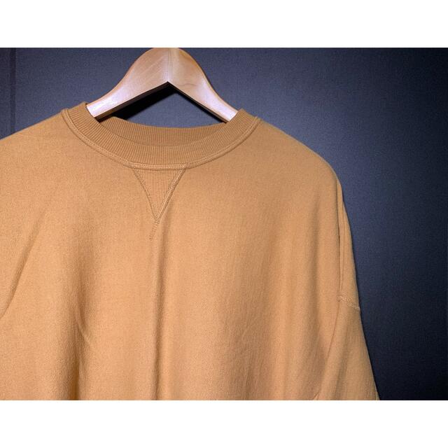 Jieda(ジエダ)のJieDa OVER CREW SWEAT BROWN 1 メンズのトップス(スウェット)の商品写真