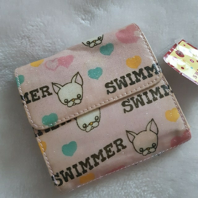 SWIMMER(スイマー)のスイマー　swimmer　チワワ　折り財布　ピンク　ハート　キラキラ　ラメ レディースのファッション小物(財布)の商品写真