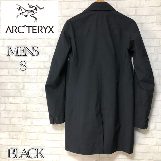 ARC'TERYX(アークテリクス)の【大人気】ARC'TERYX KEPPEL TRENCH COAT 黒 S メンズのジャケット/アウター(トレンチコート)の商品写真