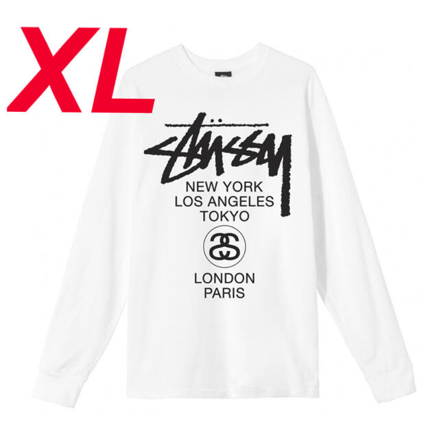 新品　STUSSY  ロンTwinメンズ