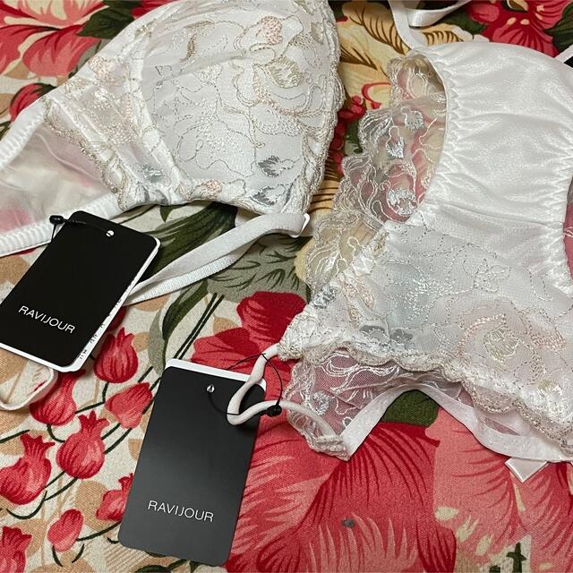 Ravijour☆金糸刺繍ブラショーツ☆フルバックパンツ下着☆ラヴィ Ravijour☆金糸刺繍ブラショーツ☆フルバックパンツ下着☆ラヴィ
