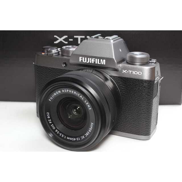 富士フイルム - ️Wi-Fi＆Bluetooth搭載 ️FUJIFILM X-T100シルバーの通販 by Camerashop_Kosha