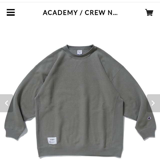 WTAPS  Champion ACADEMY / CREW NECK