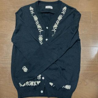 ビームスボーイ(BEAMS BOY)のビームスボーイ　刺繍　カーディガン(カーディガン)