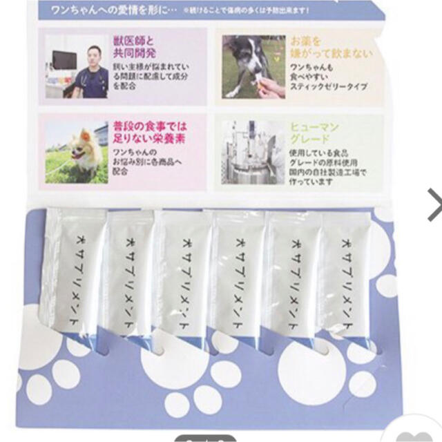 犬用サプリメント（目）6本入り その他のペット用品(犬)の商品写真