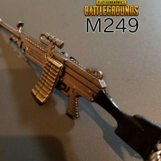 銃型キーホルダー　M249(その他)