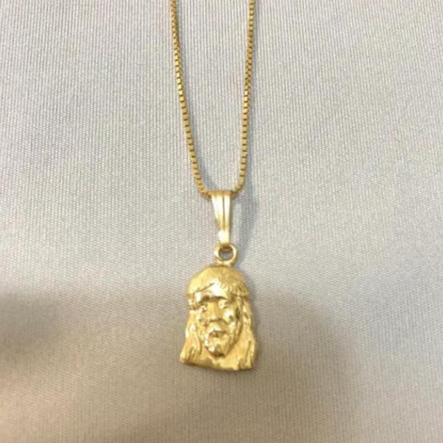 Supreme(シュプリーム)のSupreme Mini Jesus Piece 14k Gold ネックレス メンズのアクセサリー(ネックレス)の商品写真