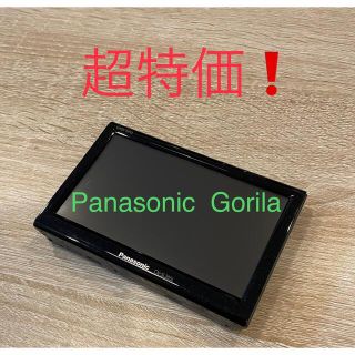 ゴリラ(gorilla)の【Panasonic CN-SL305L】SSDポータブルカーナビゲーション (カーナビ/カーテレビ)