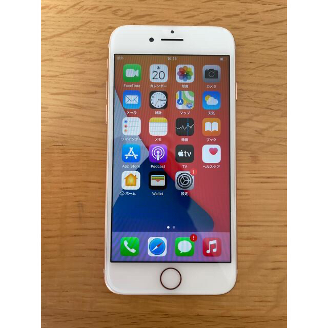 iPhone(アイフォーン)のiPhone 8 Gold 64GB SIMフリー【美品】 スマホ/家電/カメラのスマートフォン/携帯電話(スマートフォン本体)の商品写真