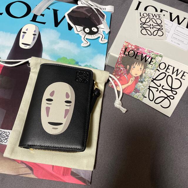 LOEWEロエベ　千と千尋の神隠し カオナシ スリムジップ ウォレット