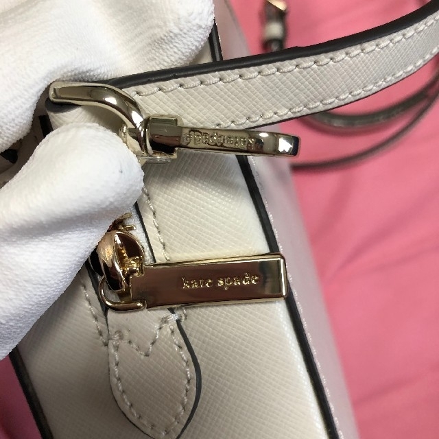 サロン専売〕 kate kate spade 斜めがけショルダーバッグ 白の通販 by