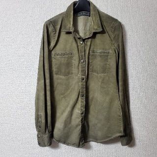 アンティカ(antiqua)の【最終】Def Denim　ミリタリーシャツ(シャツ/ブラウス(長袖/七分))