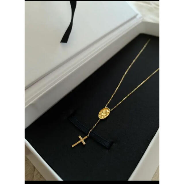 Enasoluna(エナソルーナ)のenasuluna Skinny mariamedaille necklace レディースのアクセサリー(ネックレス)の商品写真