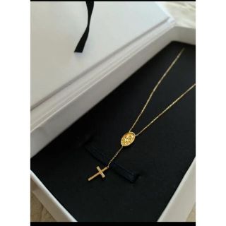 エナソルーナ(Enasoluna)のenasuluna Skinny mariamedaille necklace(ネックレス)