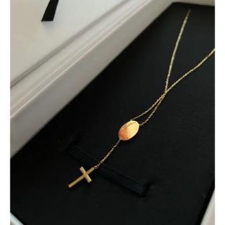 enasuluna Skinny mariamedaille necklace