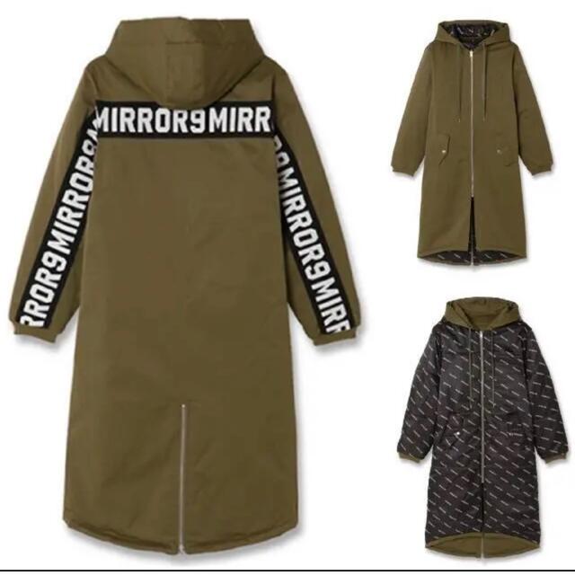 mirror9(ミラーナイン)のMIRROR9 Reversible long coat 新品未開封 レディースのジャケット/アウター(ロングコート)の商品写真