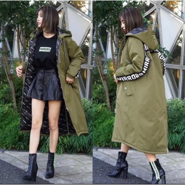 mirror9(ミラーナイン)のMIRROR9 Reversible long coat 新品未開封 レディースのジャケット/アウター(ロングコート)の商品写真