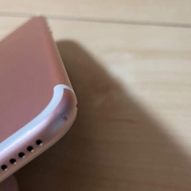 Apple(アップル)のiPhone7 128GB ローズピンク スマホ/家電/カメラのスマートフォン/携帯電話(スマートフォン本体)の商品写真