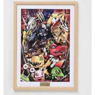 バンダイ(BANDAI)のデジタルモンスター　複製原画(キャラクターグッズ)