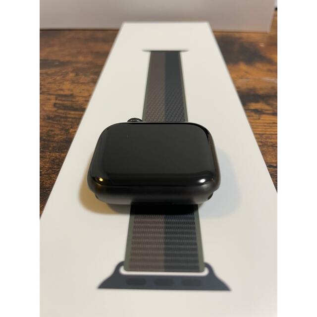 Apple Watch(アップルウォッチ)のApple Watch7  (GPS + Cellularモデル)チタニウム メンズの時計(腕時計(デジタル))の商品写真
