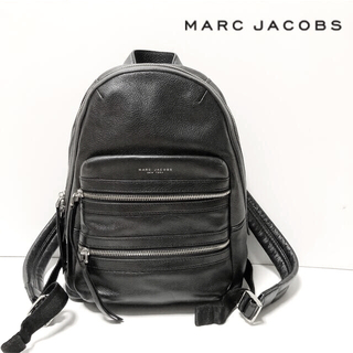 MARC JACOBS - 【MARC JACOBS】本革 レザー バックパック リュック ブラック
