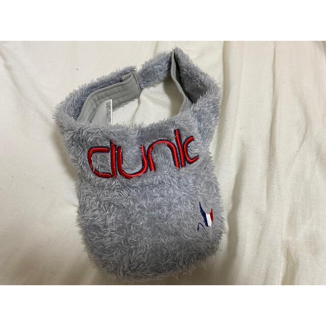 clunk ゴルフウェア　サンバイザー メンズの帽子(サンバイザー)の商品写真