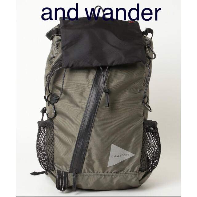 【and wanderアンドワンダー】30L Back Pack